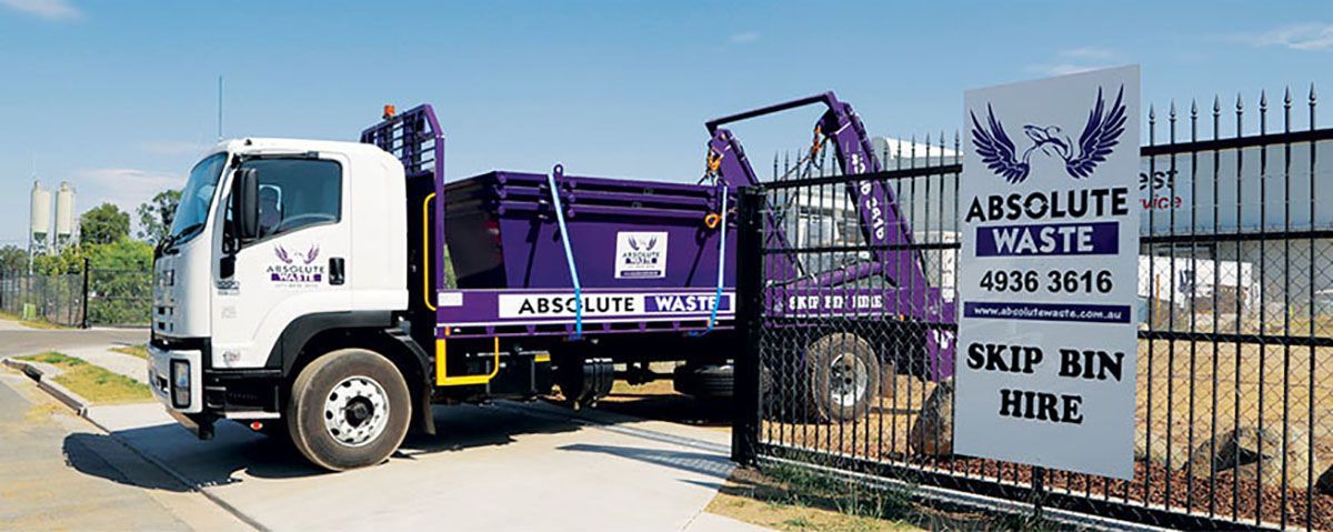 Delivering Skip Bin — Absolute Waste in Mulara, QLD