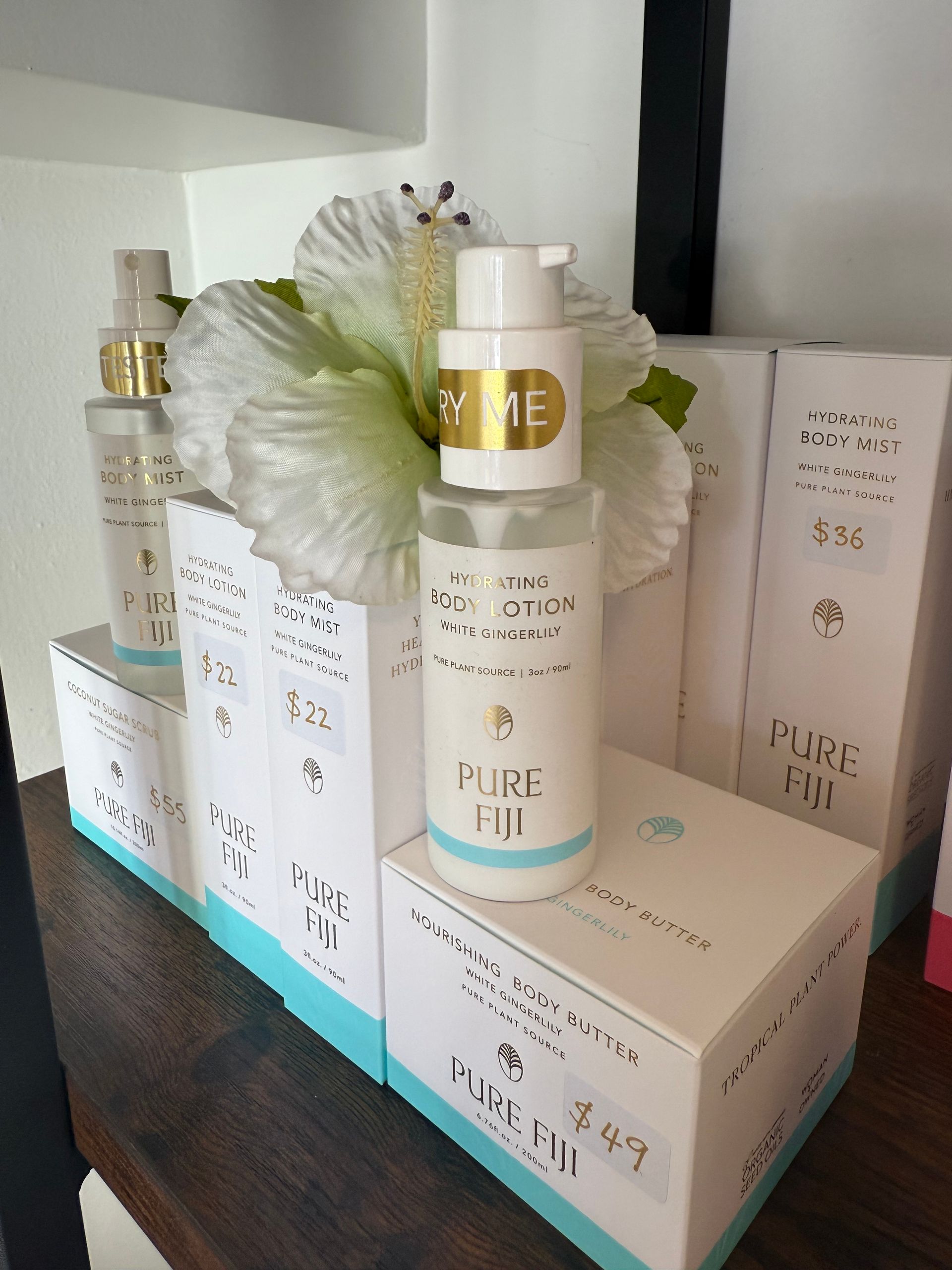 Pure Fiji Body Lotion White Gingerlily 300ml
