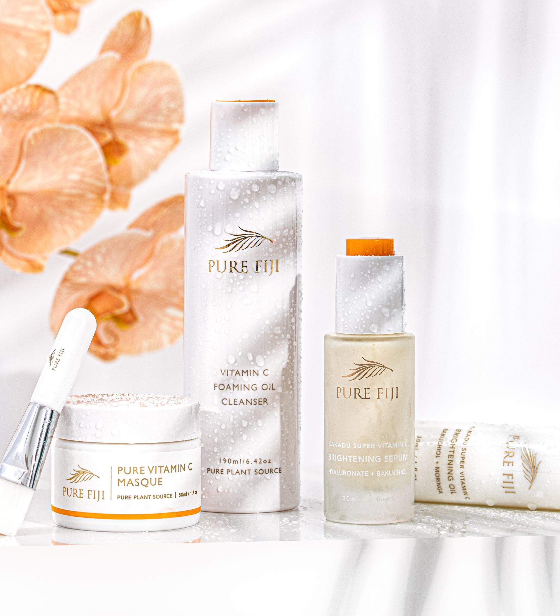 Pure Fiji Face Vitamin C Foaming Oil Cleanser 190ml