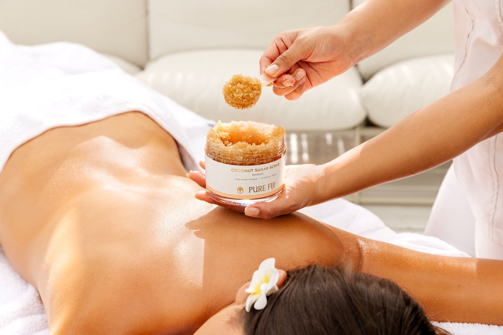 Pure Fiji Body Sugar Scrub Mango 300ml