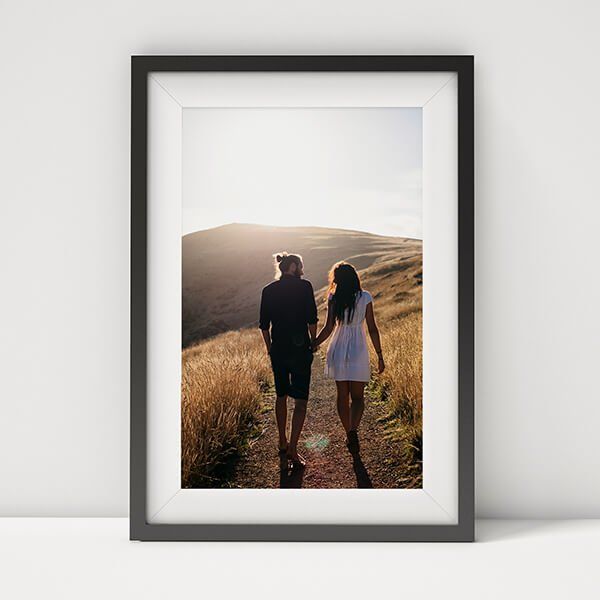 Framed photo print