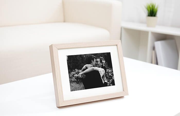 Photo Frame on a table