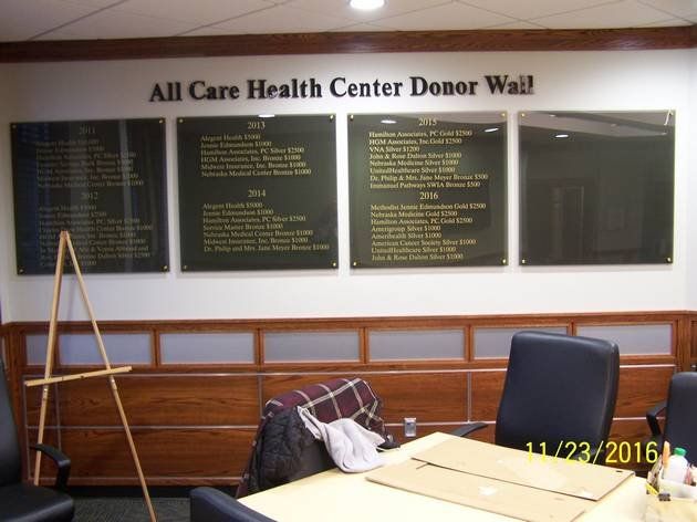 Hospital wall sign - Detailed signs in Council Bluffs,IA