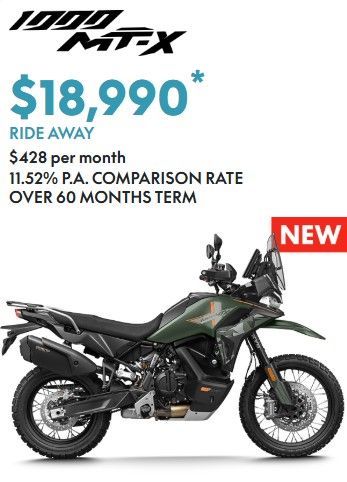 CF MOTO 800MT EXPLORE RIDE AWAY