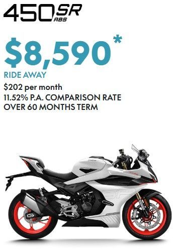 CF MOTO 450 SR ABS  RIDE AWAY