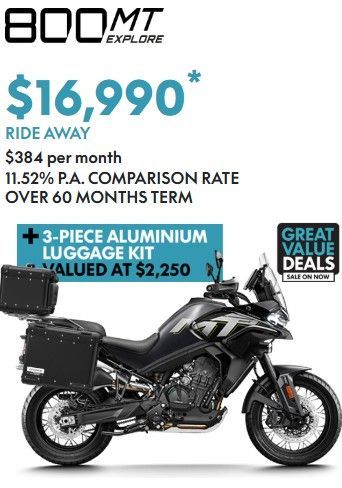 CF MOTO 800MT EXPLORE RIDE AWAY