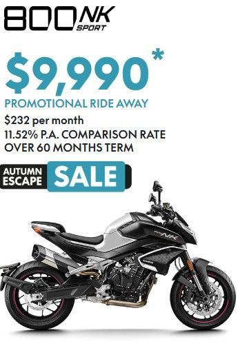 CF MOTO 800 NK SPORT RIDE AWAY