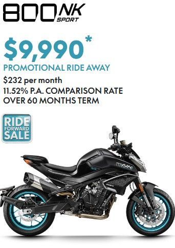 CF MOTO 800 NK SPORT RIDE AWAY