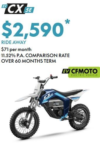 CF MOTO CX- SE $2490