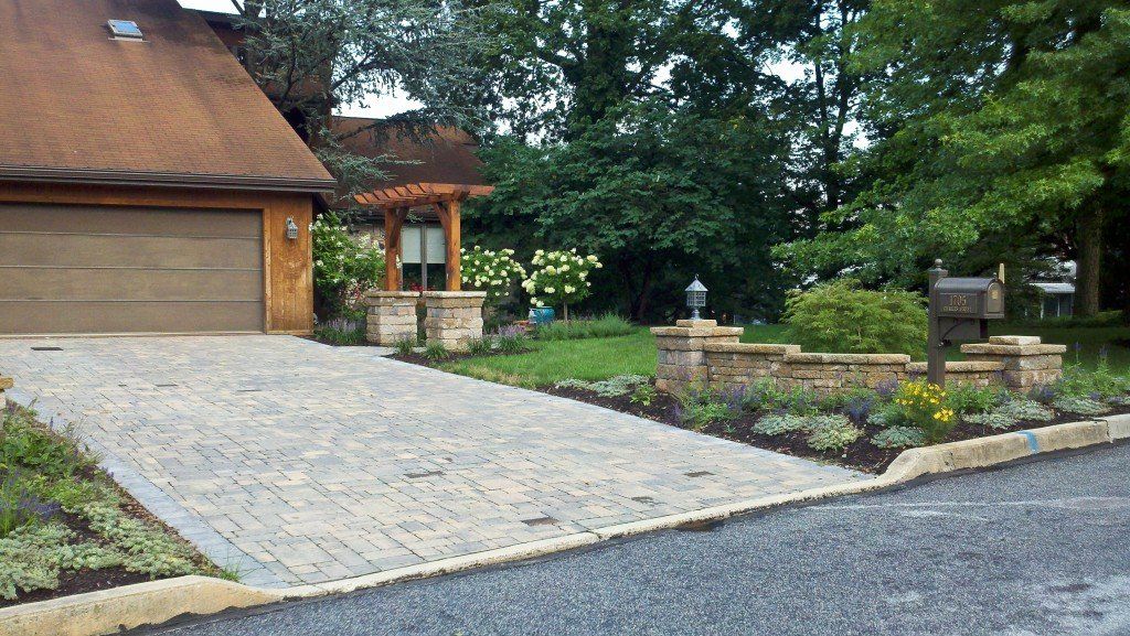 Backyard planting — landscape plantings in Newville, PA