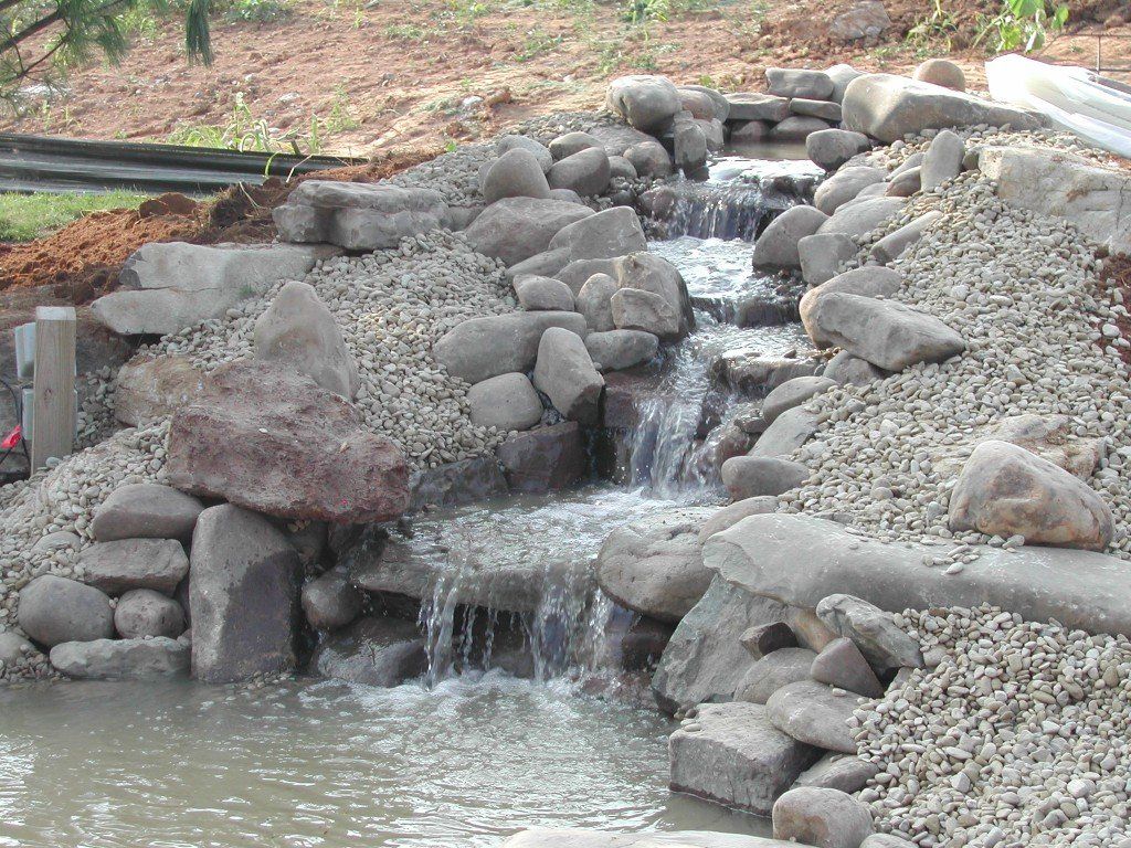 running water — custom water feature in Newville, PA