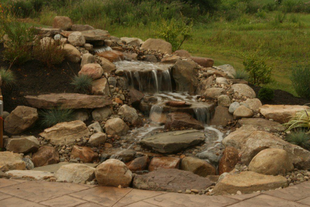 Water feature design — custom water feature in Newville, PA