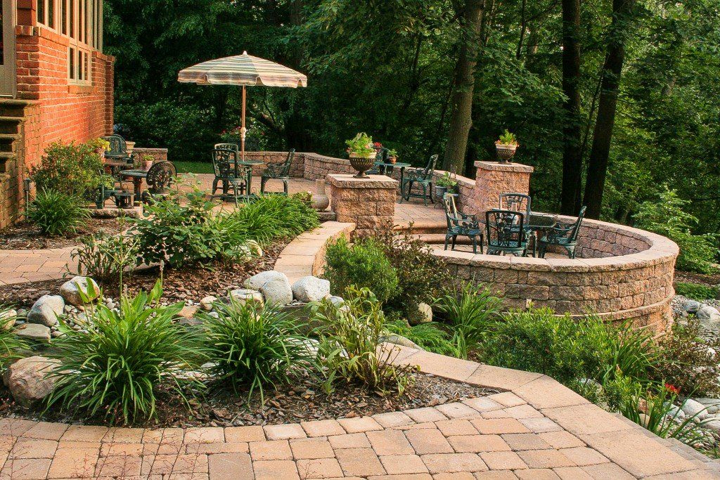 Garden patio — custom walkways in Newville, PA