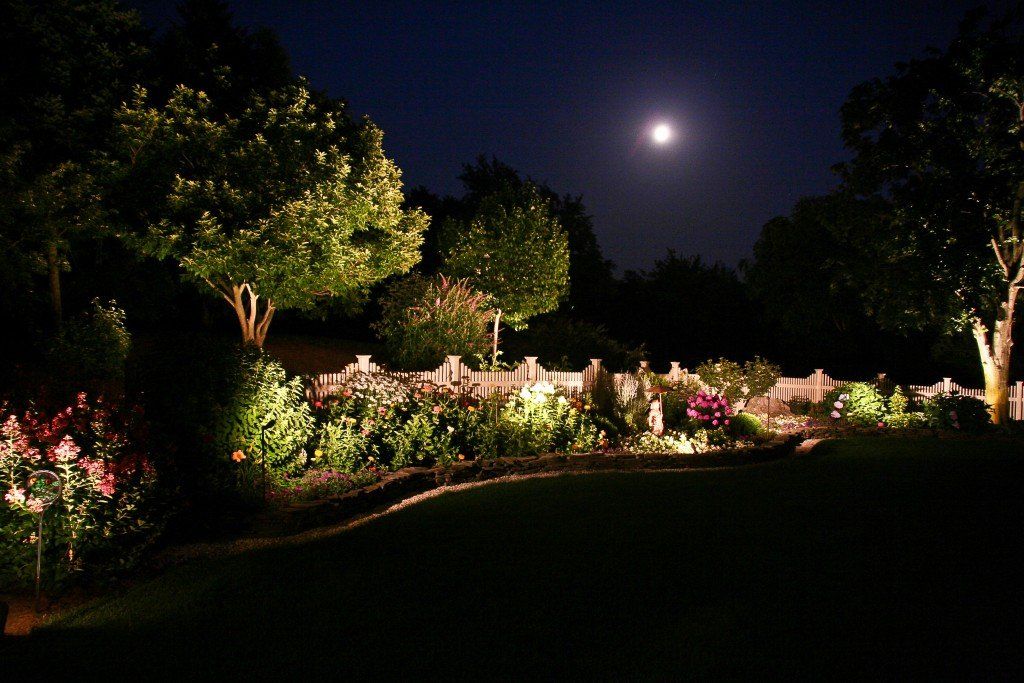backyard lighting — outdoor lighting design and installation in Newville, PA