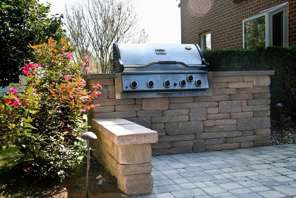 Outdoor grill area — outdoor kitchen in Newville, PA