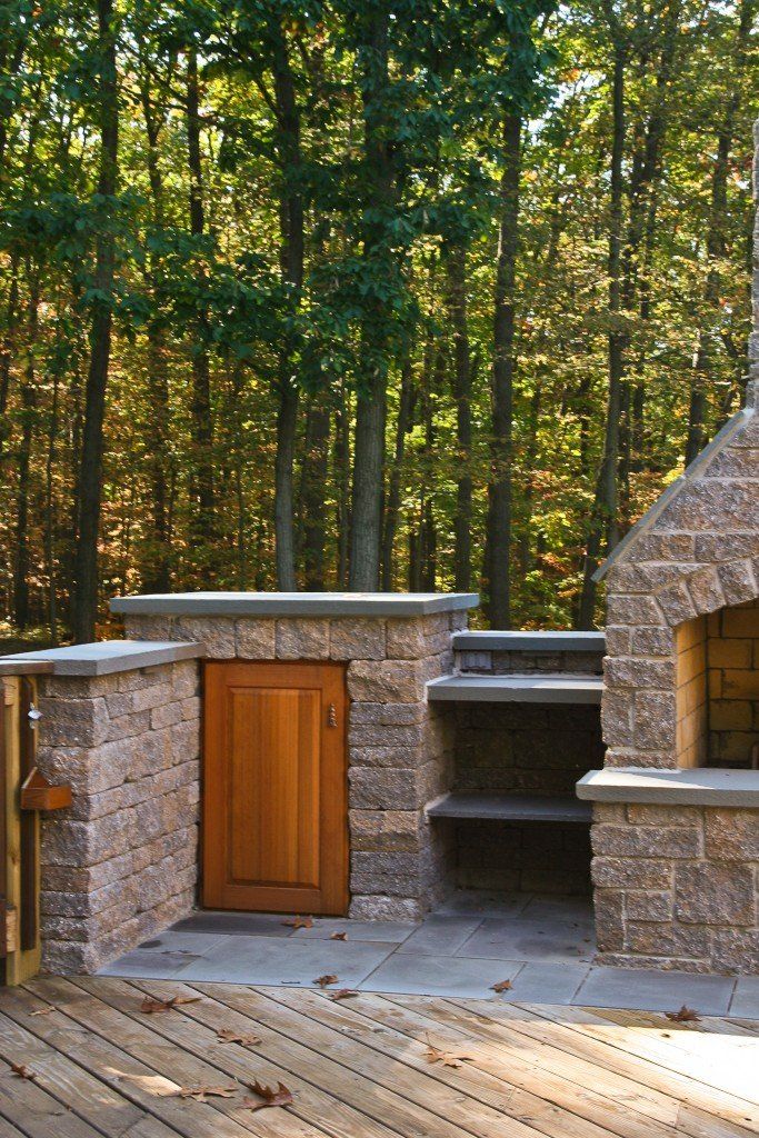 outdoor storage area — outdoor kitchen in Newville, PA