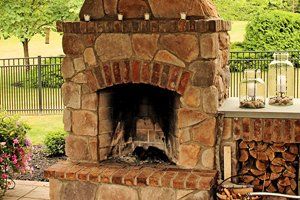 Brick fireplace — completed projects in Newville, PA