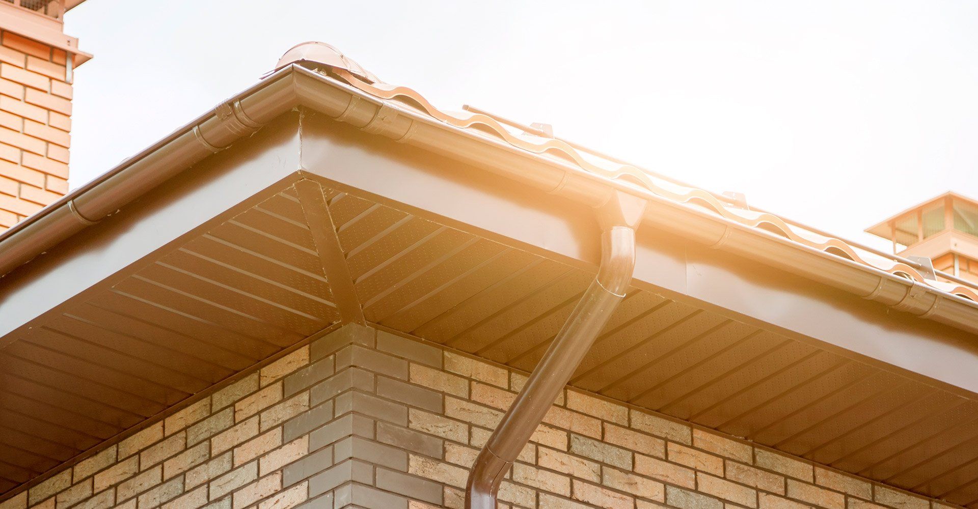 Brown Colored Roof — Baton Rouge, LA — Pioneer Gutters