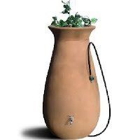Large Decanter Molded Plastic Rain Barrel — Baton Rouge, LA — Pioneer Gutters