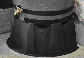 Rain Barrel Black Color — Baton Rouge, LA — Pioneer Gutters