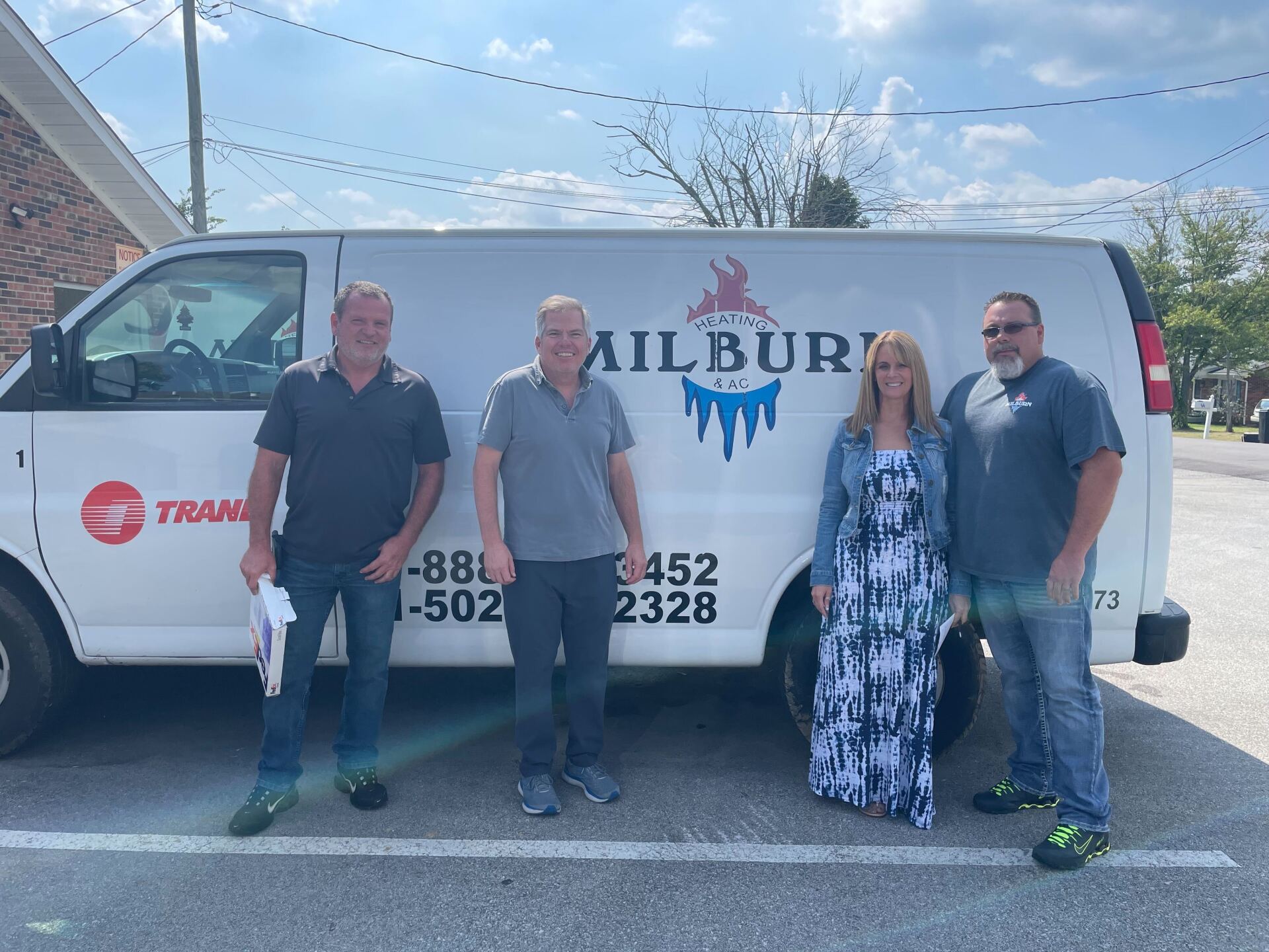 Bruce with Milburn Company