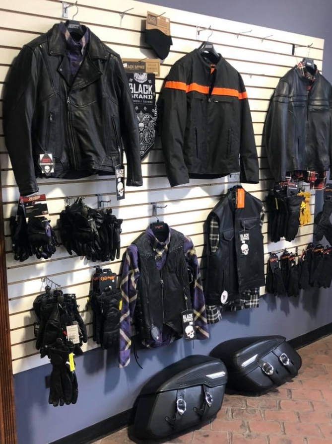 Jacket — Black Leather Jacket in Dyer, IL