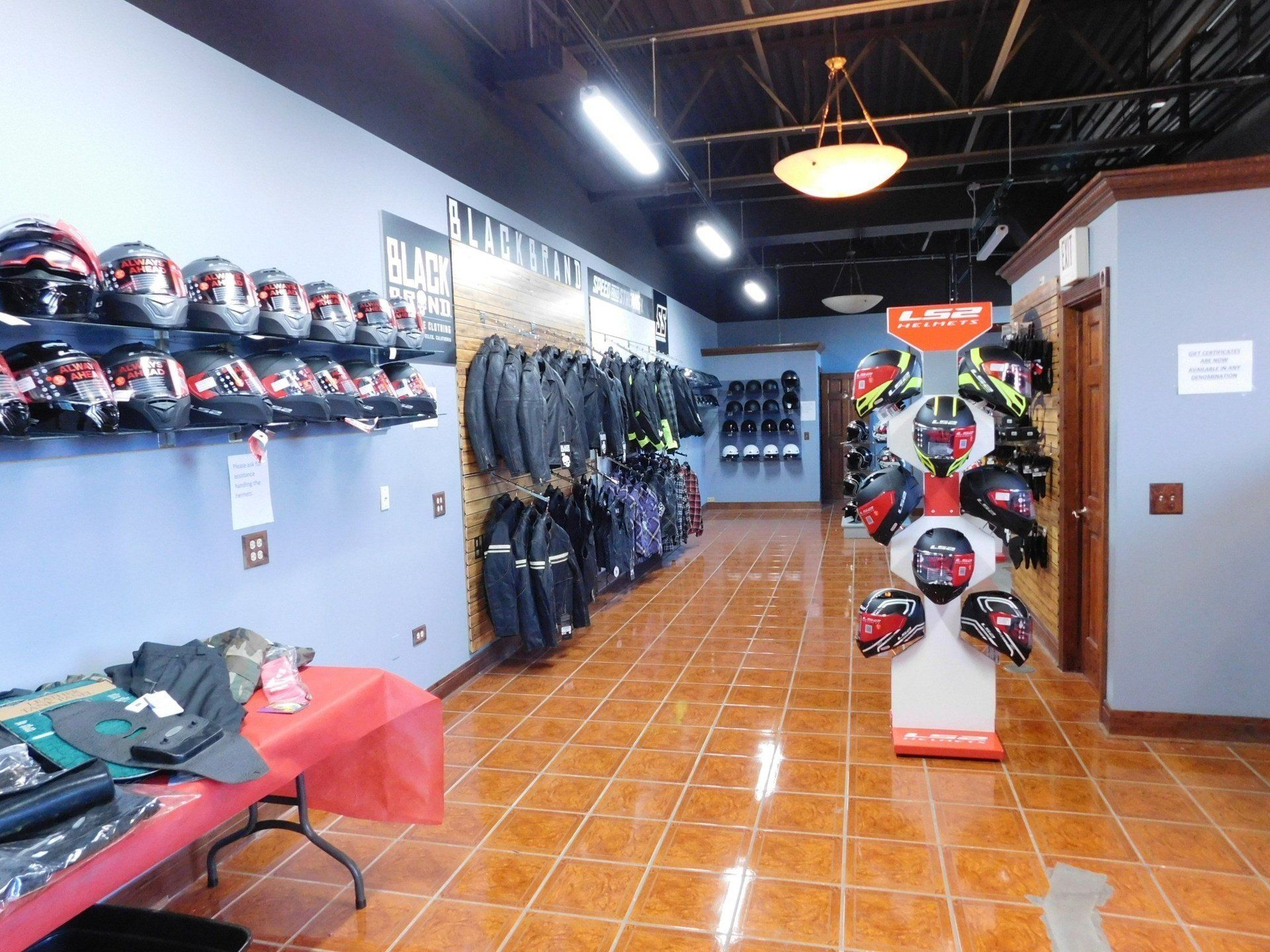 Apparel Shop — Motorcycle Shop in Dyer, IL