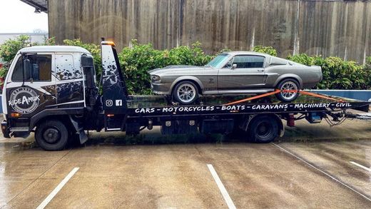 Sports Car on Tow Truck — Towing and Transport in Sunshine Coast, QLD