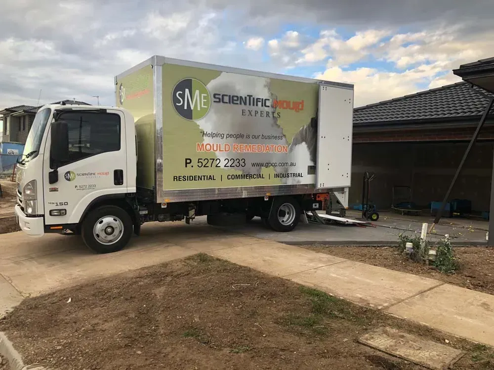 Company Truck | Geelong, Vic | Scientific Mould Experts