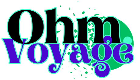 Ohm.Voyage brand logo for psychedelic integration, yoga, and zen