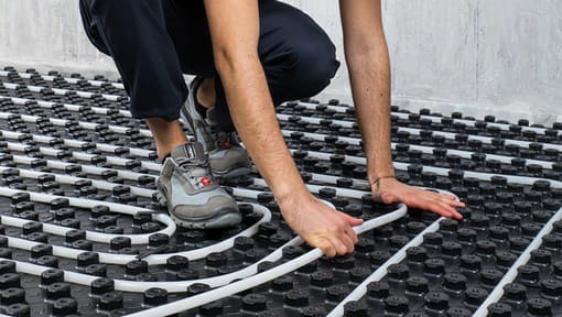 installazione riscaldamento a pavimento