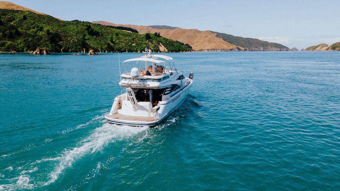 The ultimate Marlborough Sounds experience. Indian Summer charter offers the whole package with the hire of our luxury vessel and private accommodation in our exclusive bay.