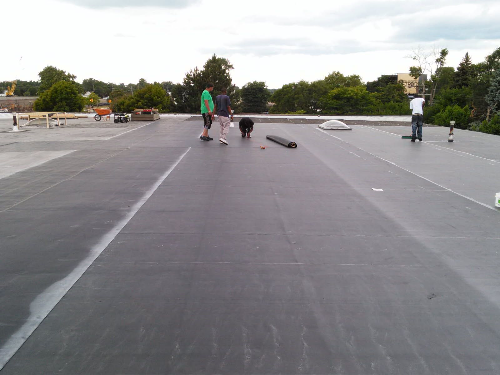 epdm rubber roof system
