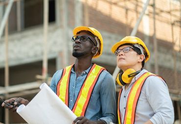 Two Engineer Looking Up — Clinton, MS — Cornerstone Engineering LLC