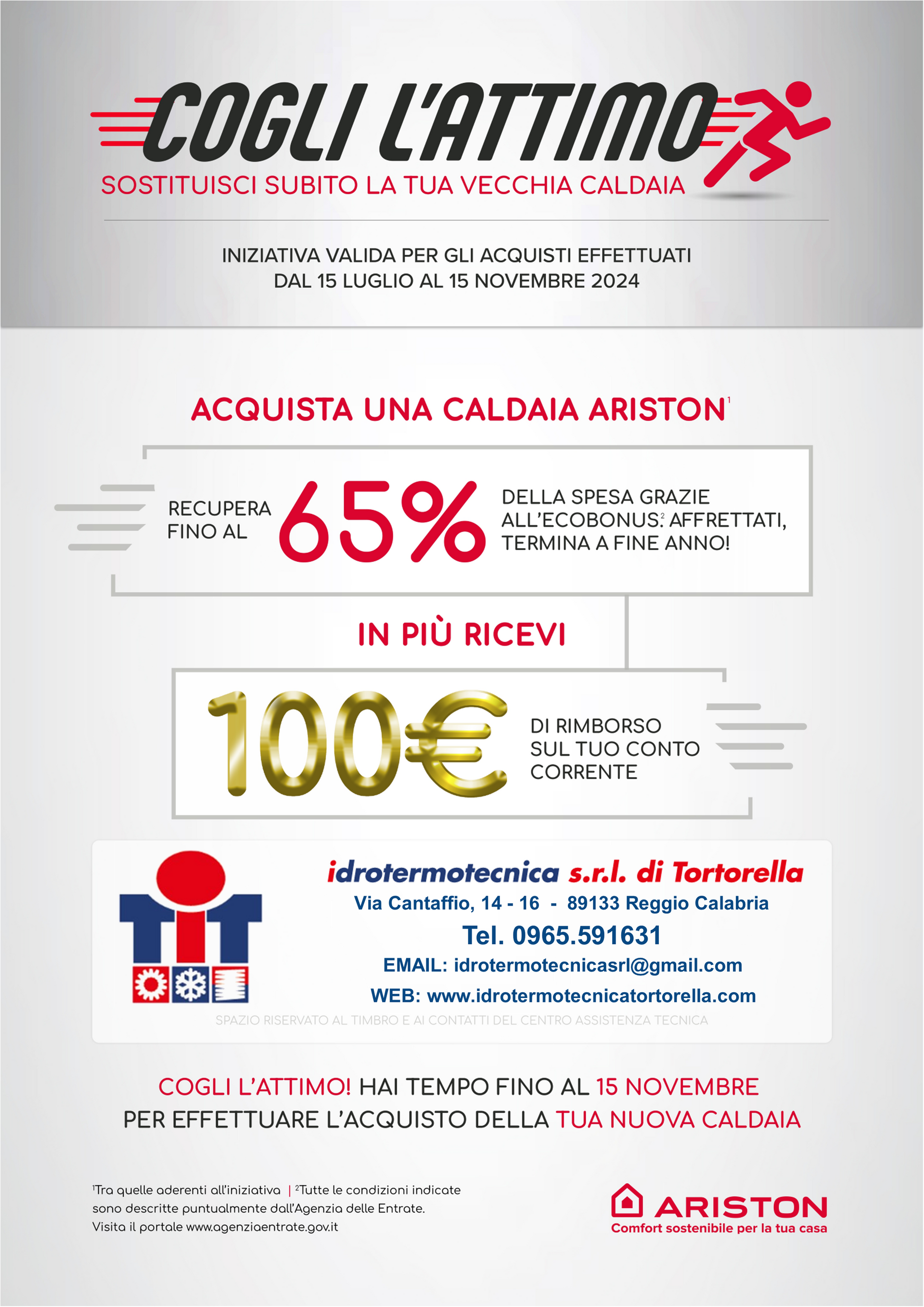 promo caldaia ariston