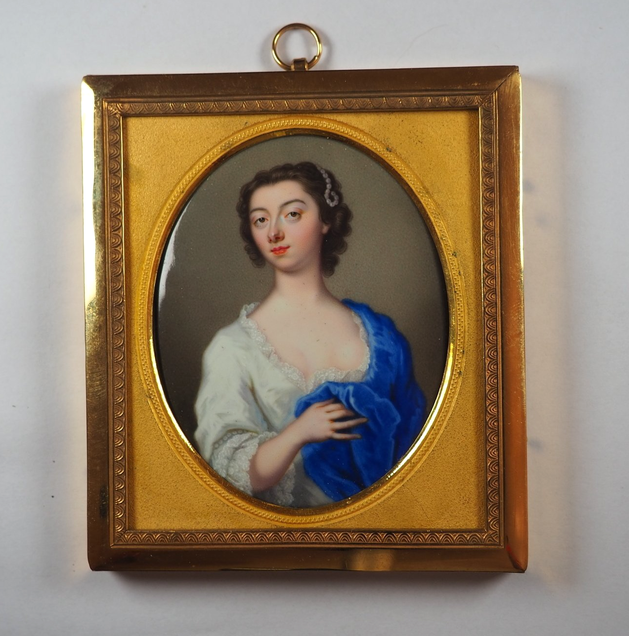 CHRISTIAN FRIEDRICH ZINCKE MINIATURE PORTRAIT