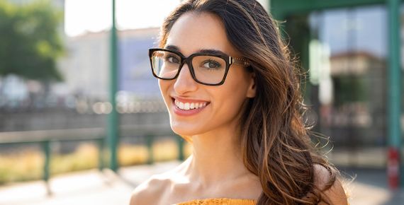 Optometry — Girl With Eye Glasses in San Francisco, CA