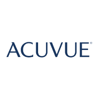 ACUVUE logo in dark blue text on a white background.