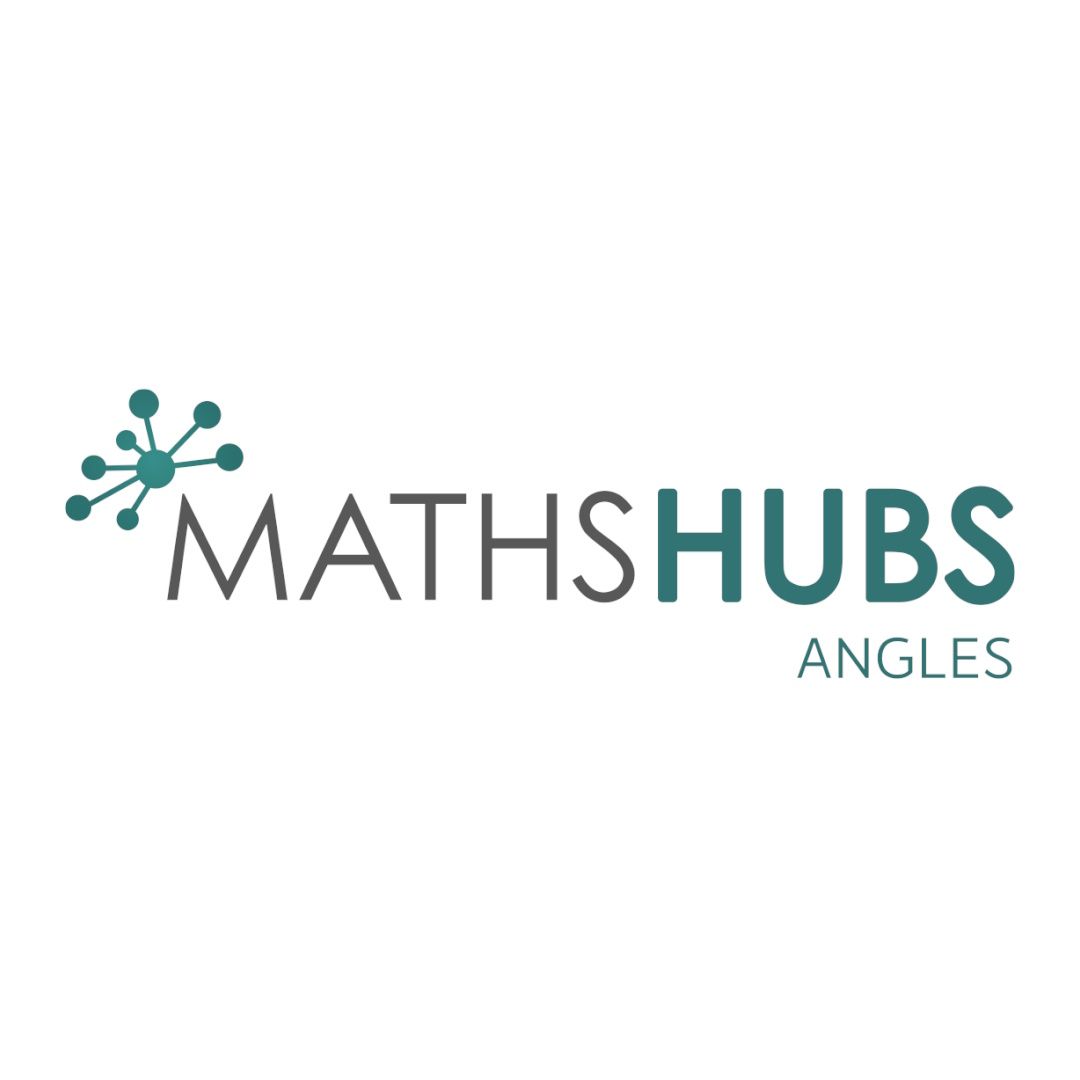 The logo for mathshubs angles has a snowflake on it.