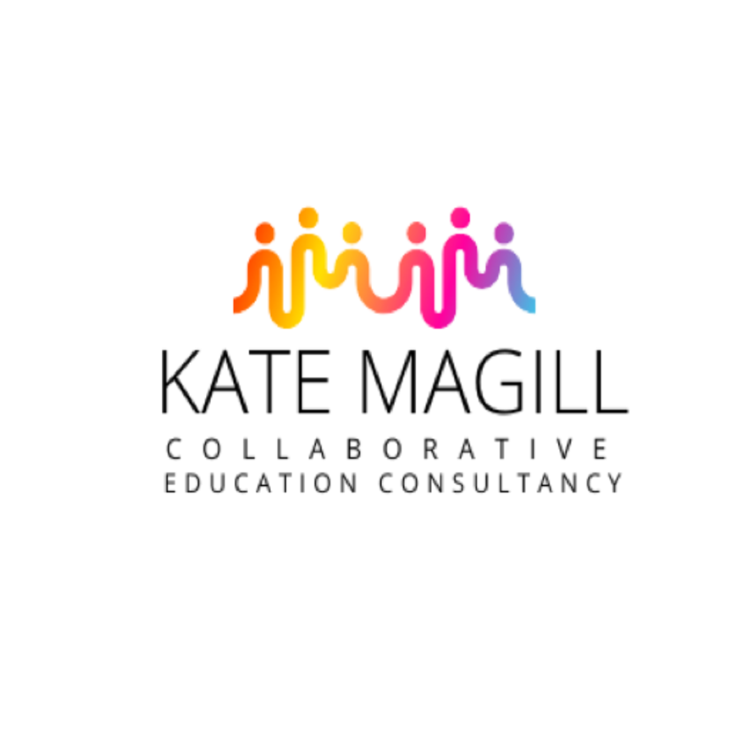 A logo for kate magill collaborative education consultancy