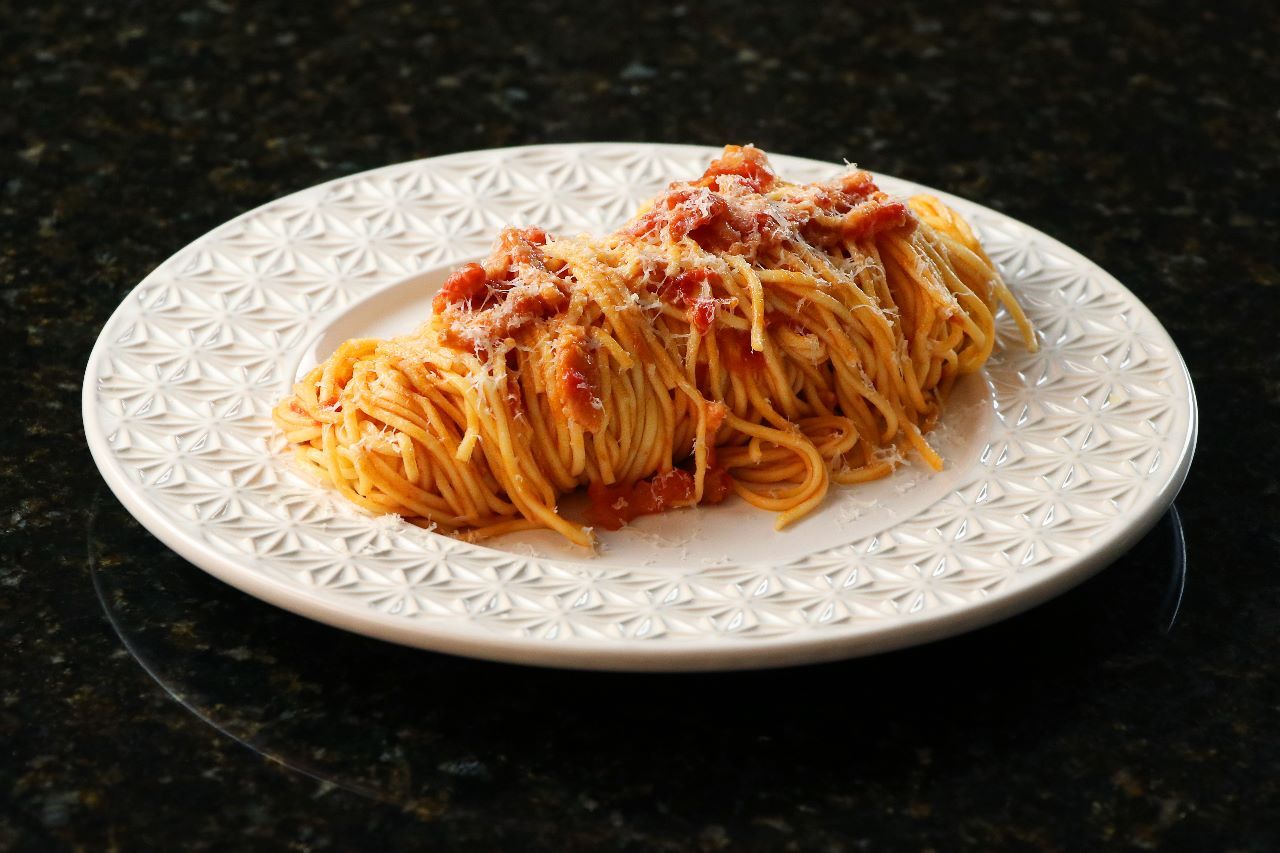Receita de Spaghetti All Amatriciana - Venturelli