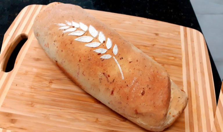 Receita de pão com ervas