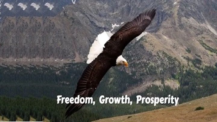 FREEDOM   GROWTH   PROSPERITY   