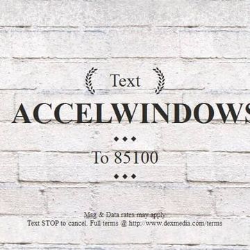 Accel Windows Advertisement — deck installation in Lower Burrell, PA