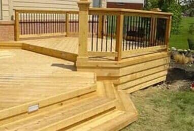 Newly Designed Wood Deck — deck installation in Lower Burrell, PA