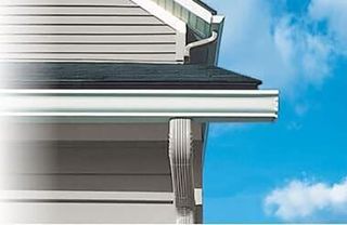 Holder Gutter on the Roof — Gutter Installation in Lower Burrell, PA