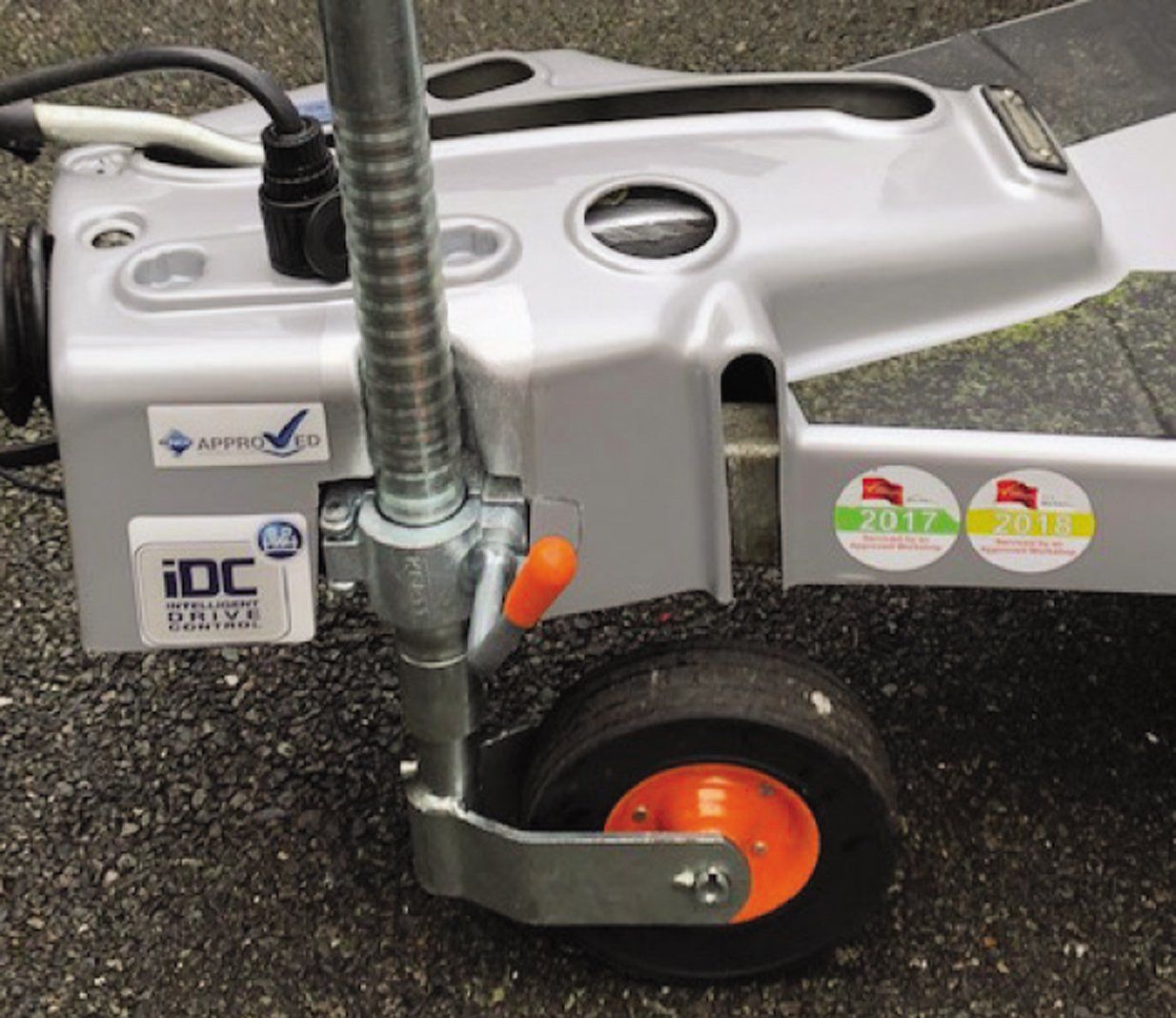 Trade Application for Caravan Dealers for Kartt's Caravan Jockey Wheel