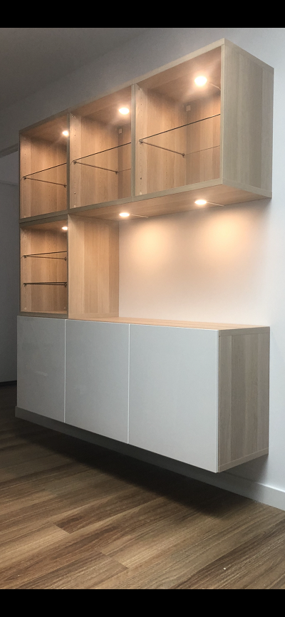 IKEA Modular Cabinet Assembly and Installation