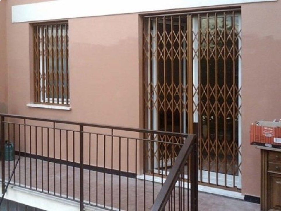 Inferriate di sicurezza ingresso Genova Pippia