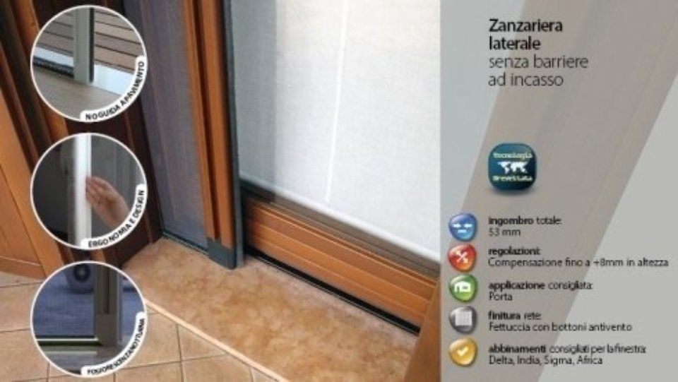zanzariere per balconi e finestre